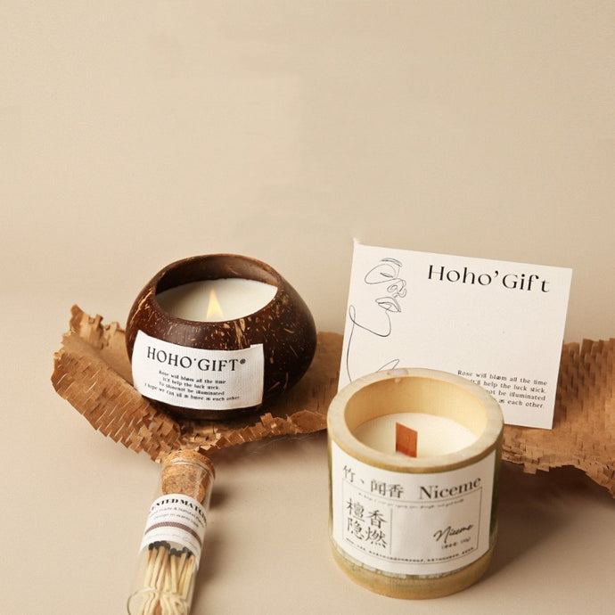 Coconut Aromatherapy Candle Gift Box - Homura Collections