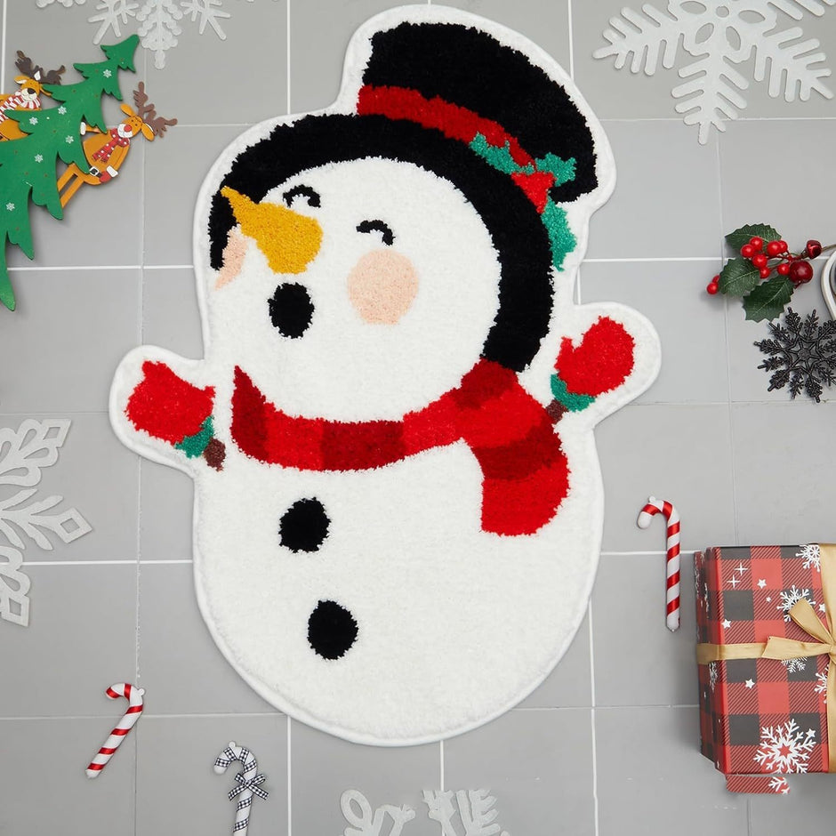 Nordic Christmas Tree Cashmere Mat - Homura Collections