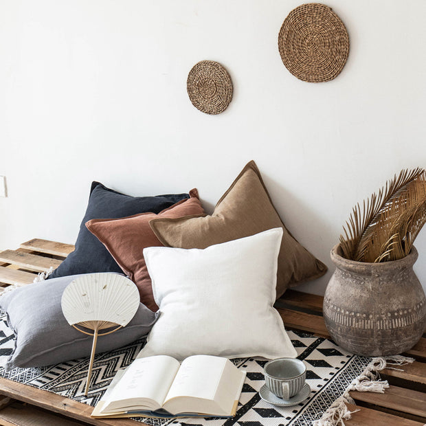 Linen cotton pillow - Homura Collections