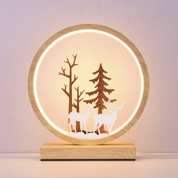 Nordic Christmas LED Desk Lamp - Homura Collections