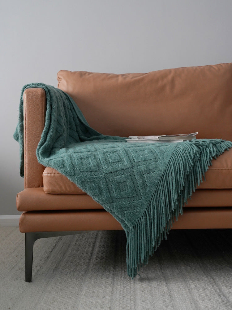 Knitted Bed Runner - Homura Collections