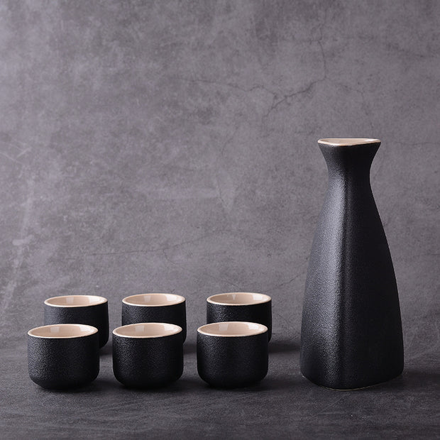 Sakura vintage sake set - Homura Collections