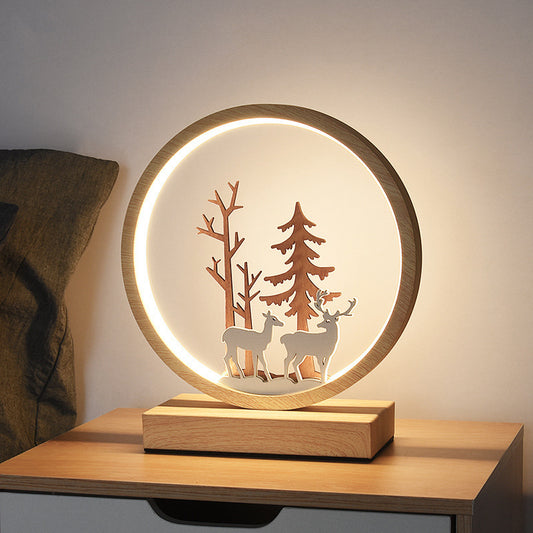 Nordic Christmas LED Desk Lamp