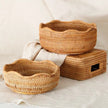 Woven Rattan Storage Basket - Homura Collections
