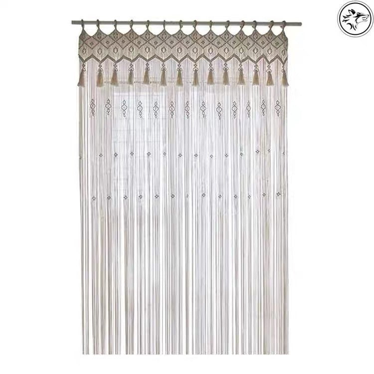Bohemian Hand-Woven Tapestry Curtain - Homura Collections