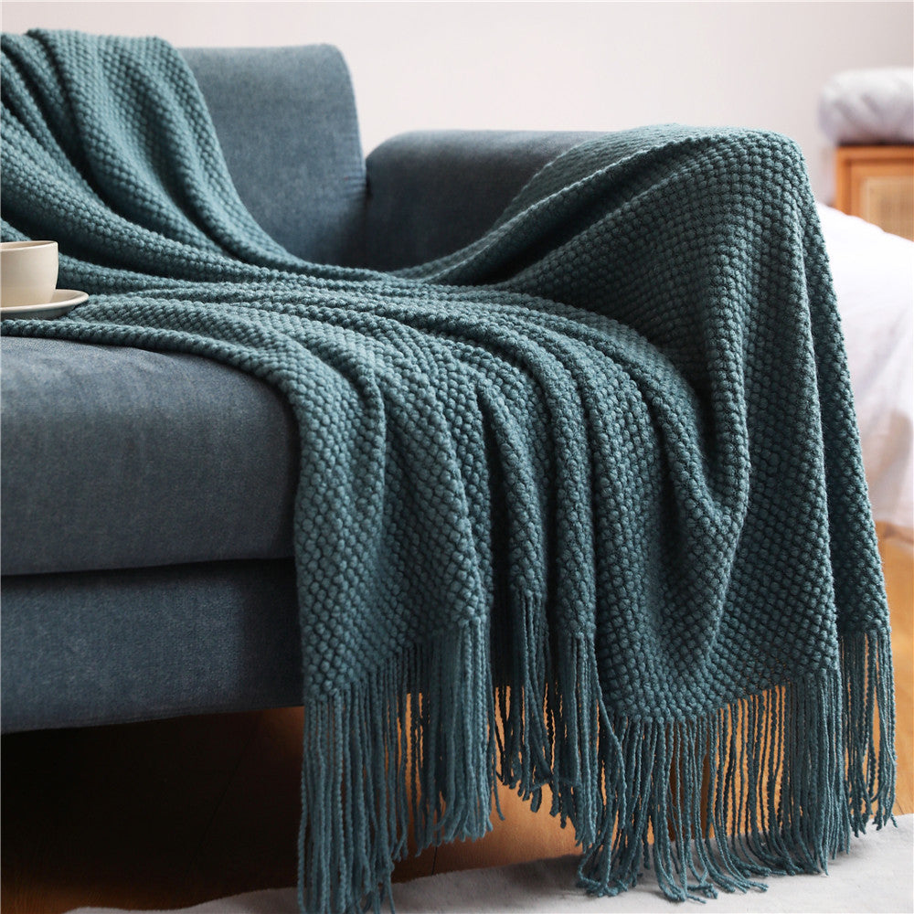 Knitted Sofa Blankets