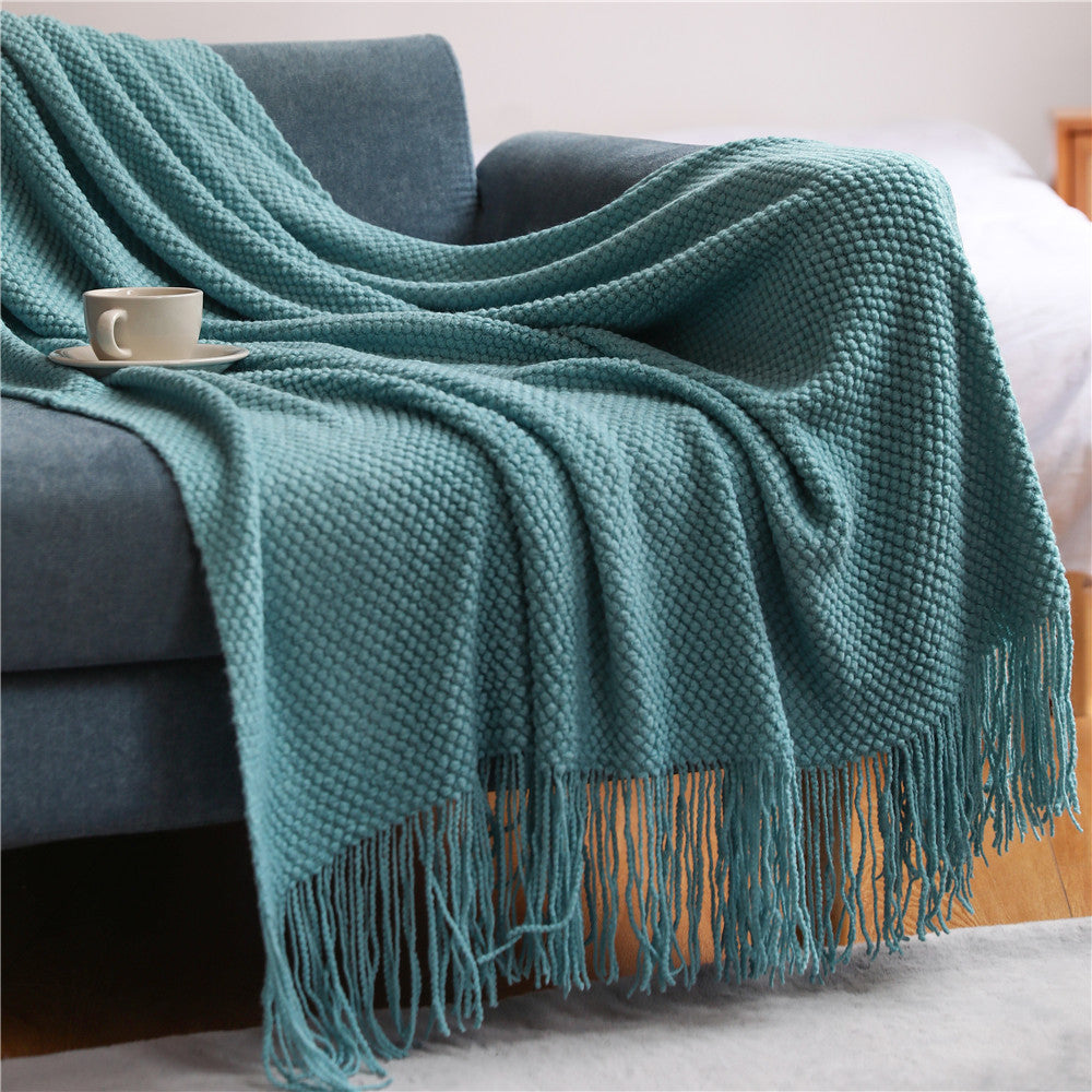 Knitted Sofa Blankets