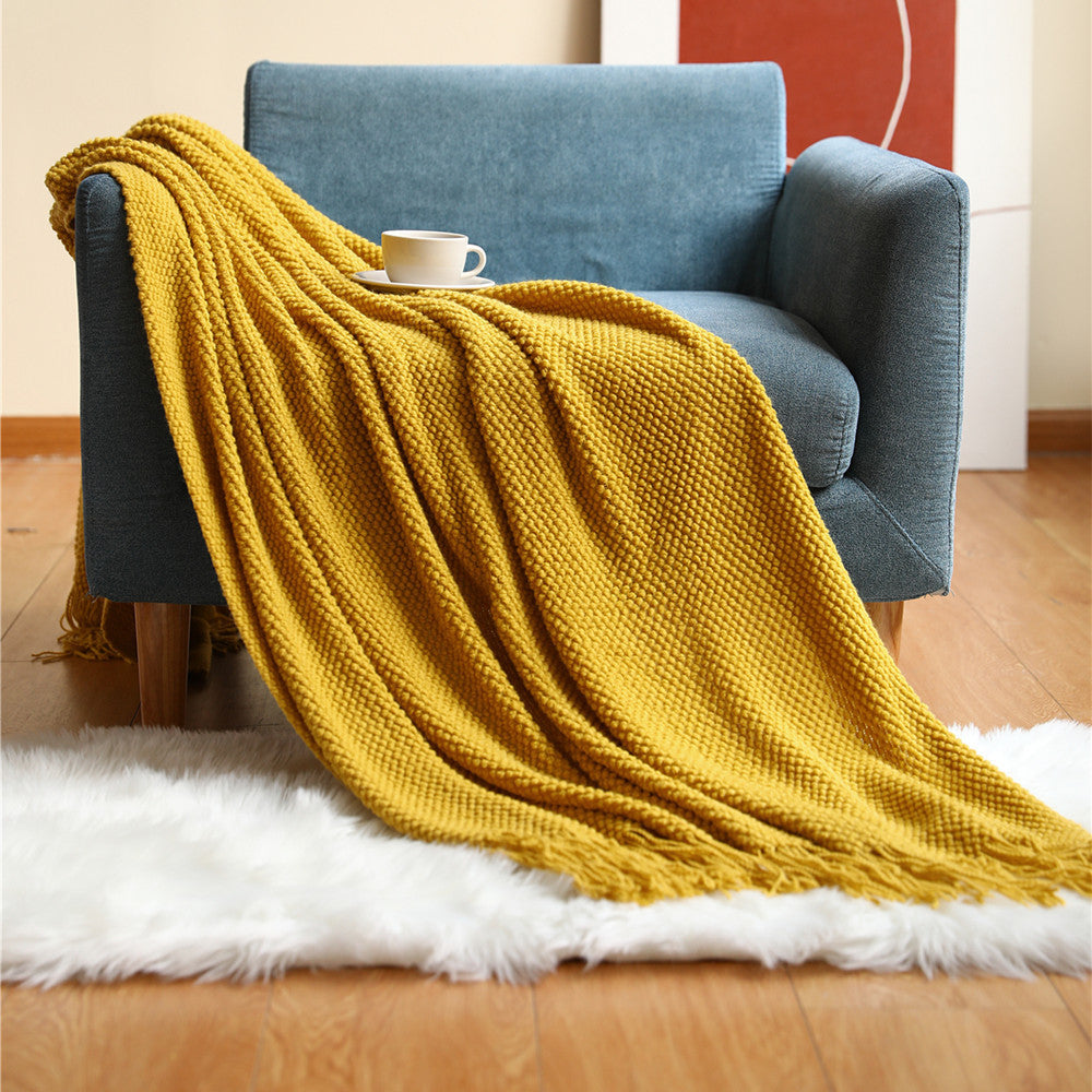 Knitted Sofa Blankets