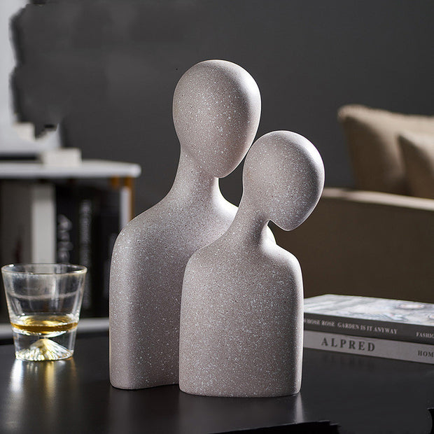 Nordic Abstract Figure Statue - Homura Collections