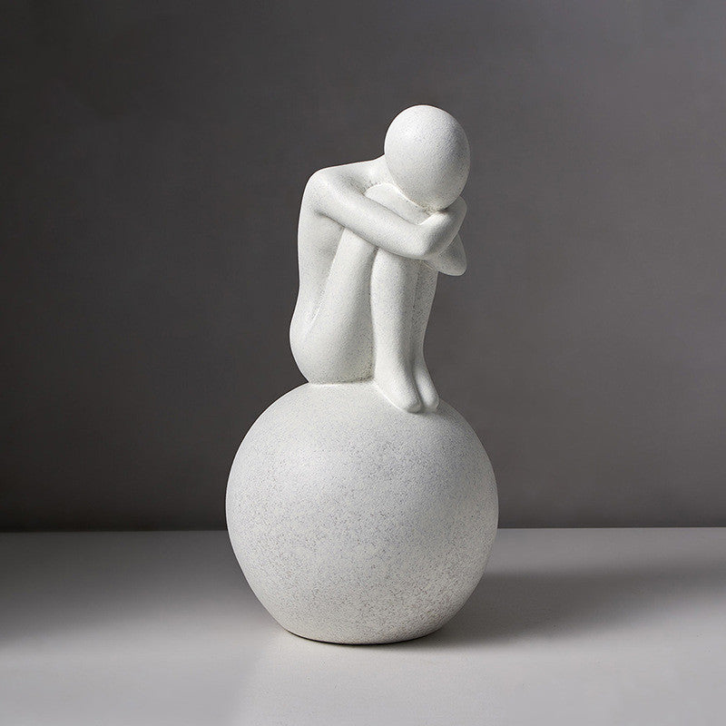 Nordic Abstract Figure Statue - Homura Collections