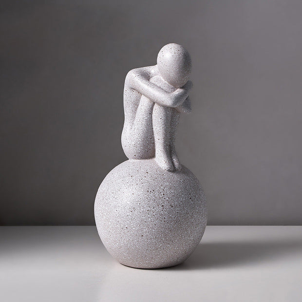 Nordic Abstract Figure Statue - Homura Collections