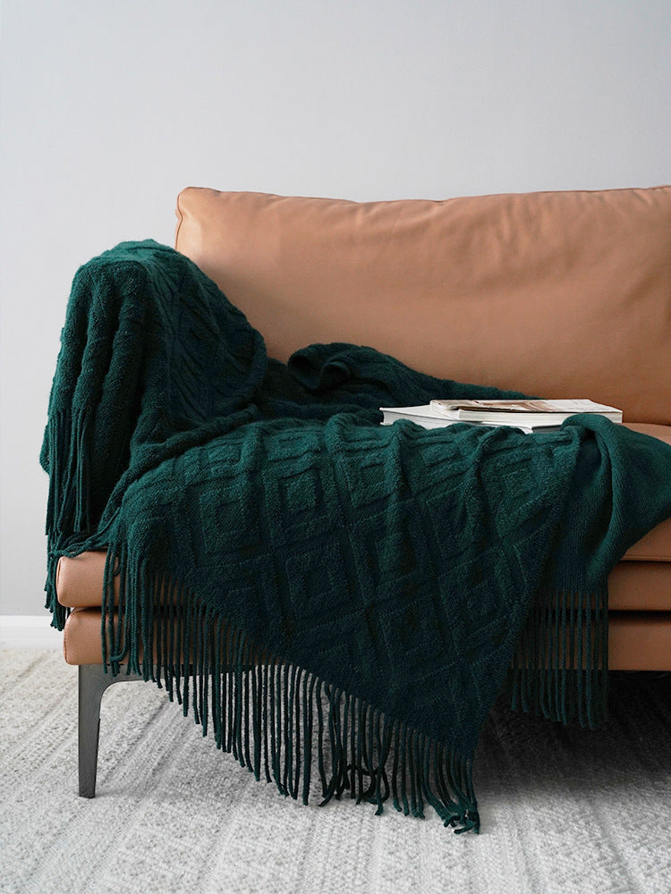 Knitted Bed Runner - Homura Collections