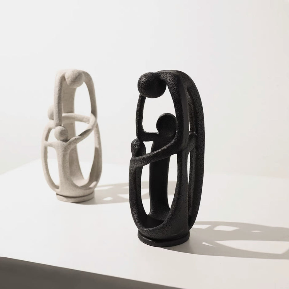 Modern Minimalist Creative Resin Family Hug - Homura Collections