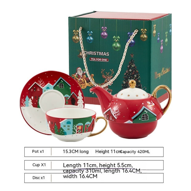 Christmas Ceramic Cup Dish - Homura Collections