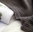 Nordic Fringed Knit Wool Blanket - Homura Collections