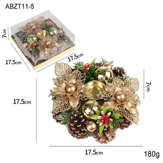 Christmas Candlestick Wreath - Homura Collections