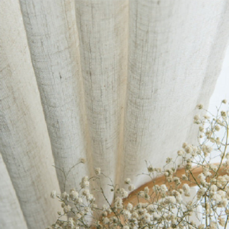 Japanese Linen Half Shade Curtain