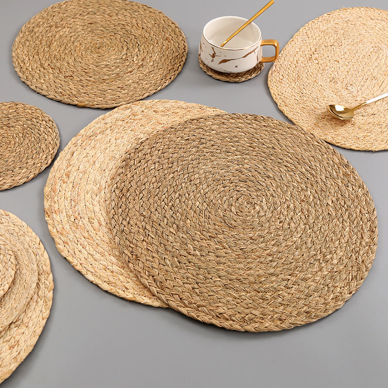 Handmade Round Insulation Table Mats