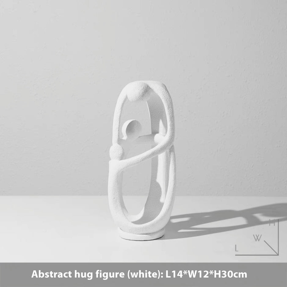 Modern Minimalist Creative Resin Family Hug - Homura Collections