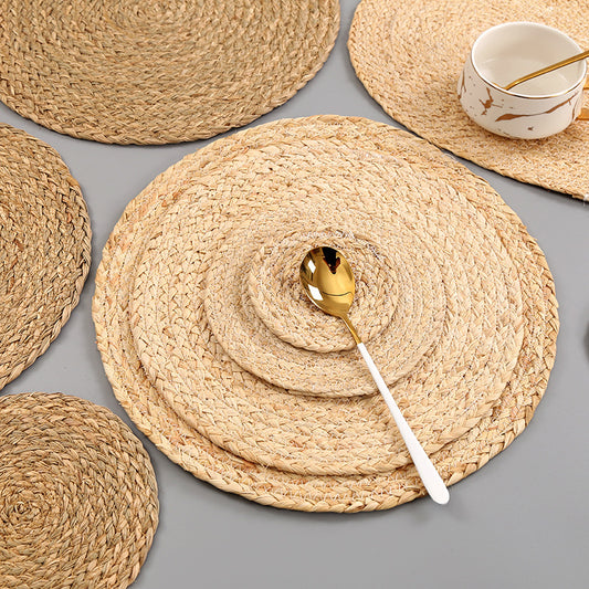 Handmade Round Insulation Table Mats