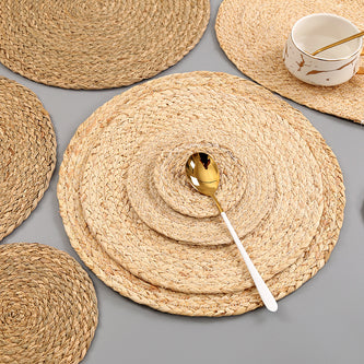 Handmade Round Insulation Table Mats - Homura Collections