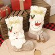 Nordic style white Christmas socks - Homura Collections
