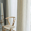Japanese Linen Half Shade Curtain - Homura Collections