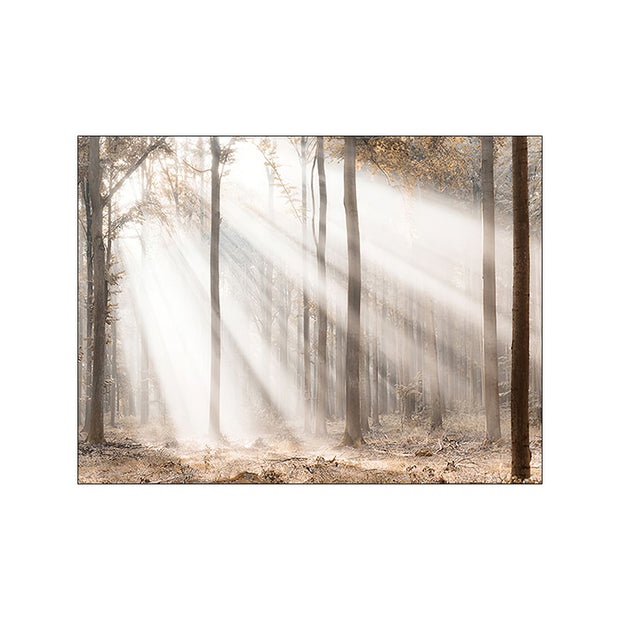 Natural Landscape Wall Art Canvas Flower Printing - Homura Collections