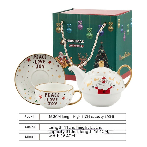 Christmas Ceramic Cup Dish - Homura Collections