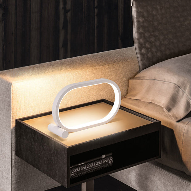 Usb Plug-In Oval Acrylic Lamp - Homura Collections