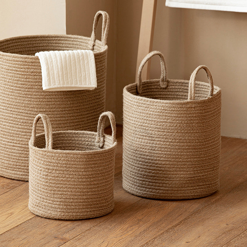 Hand-woven Cotton Basket