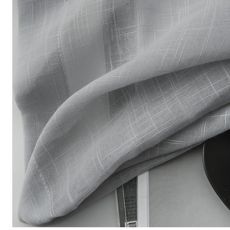 Japanese Linen Half Shade Curtain - Homura Collections