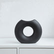 Nordic Style Semi-circle Ceramic Vase - Homura Collections