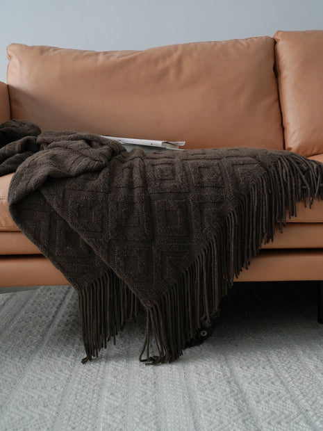 Knitted Bed Runner - Homura Collections