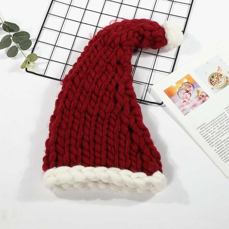 Christmas Plush Hat With Pompom - Homura Collections