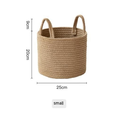 Hand-woven Cotton Basket