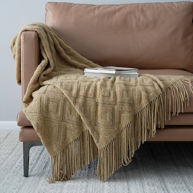 Knitted Bed Runner - Homura Collections