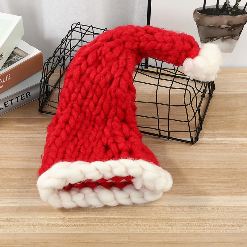 Christmas Plush Hat With Pompom - Homura Collections
