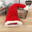 Christmas Plush Hat With Pompom - Homura Collections