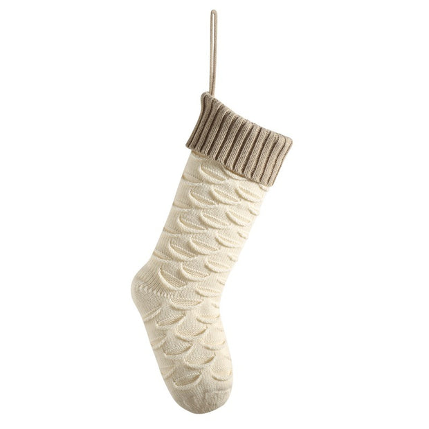 Christmas Gift Bag Decorative Socks Knitted Hanging Decoration - Homura Collections