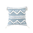 Blue Geometric Tufted Pillow Case - Homura Collections