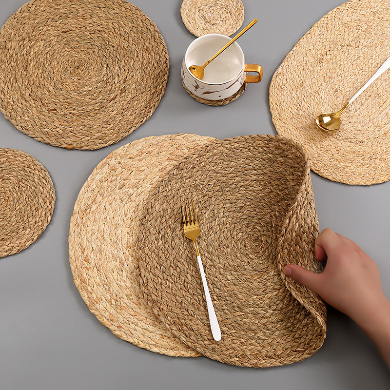 Handmade Round Insulation Table Mats