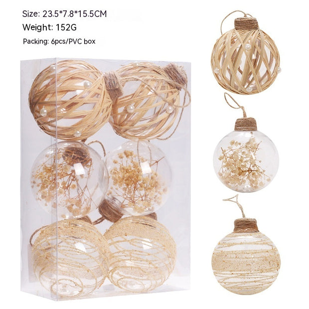 Christmas Decorations Transparent PET Twine - Homura Collections