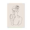 Boho Canvas Abstract Lines - Homura Collections