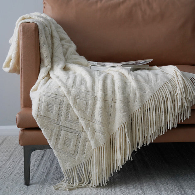 Knitted Bed Runner - Homura Collections