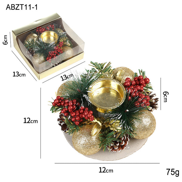 Christmas Candlestick Wreath - Homura Collections