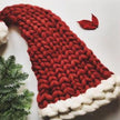 Christmas Plush Hat With Pompom - Homura Collections