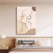 Abstract Line Character Mural - Homura Collections