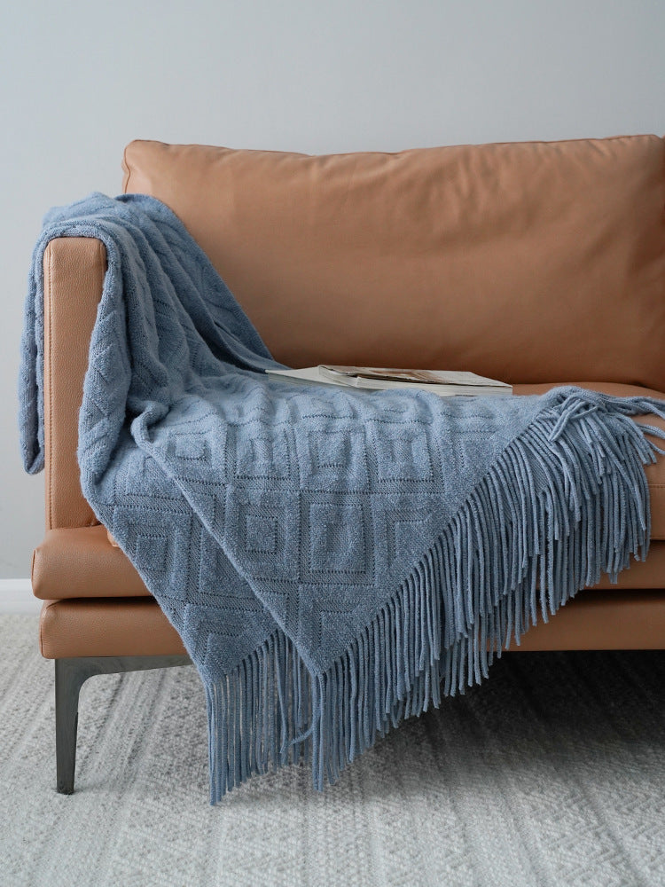 Knitted Bed Runner - Homura Collections