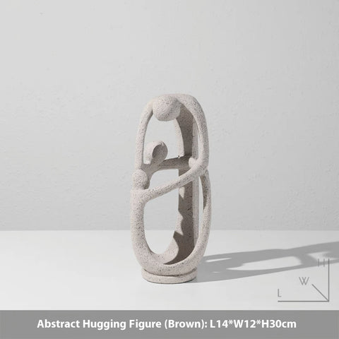 Modern Minimalist Creative Resin Family Hug - Homura Collections